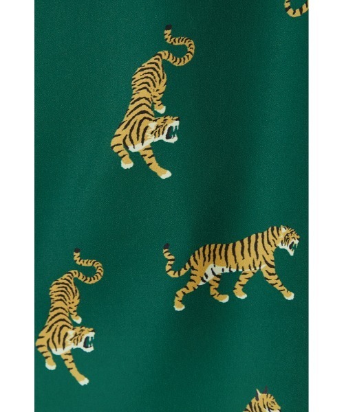 【LEO〜様】mise all green ミスオールグリーン パジャマ MOUSSY LOUNGEWEAR（マウジーラウンジウェア）の「LW TIGER
