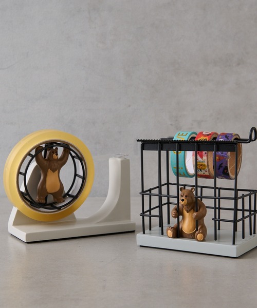 BIRTHDAY BAR（バースデイバー）の「マスキングテープカッター ゴリラ・クマ・ハシビロコウ（ステーショナリー・レディース・その他1/その他2/その他3・フリー）」の4枚目の写真