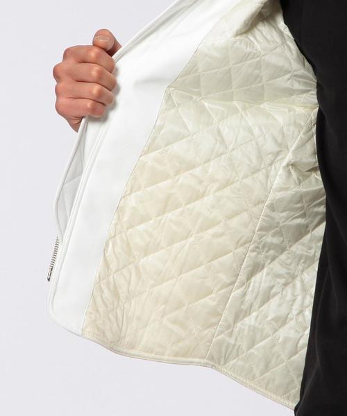 UNITED ARROWS（ユナイテッドアローズ）の「WL ポリエステル ホワイト リブ ブルゾン◆（ブルゾン・メンズ・ホワイト・SMALL/X-SMALL/MEDIUM/LARGE）」の9枚目の写真