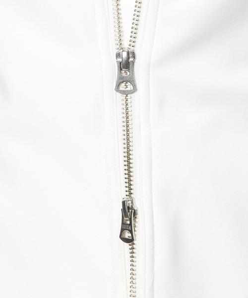 UNITED ARROWS（ユナイテッドアローズ）の「WL ポリエステル ホワイト リブ ブルゾン◆（ブルゾン・メンズ・ホワイト・SMALL/X-SMALL/MEDIUM/LARGE）」の2枚目の写真