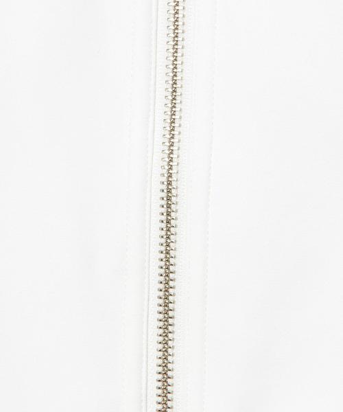 UNITED ARROWS（ユナイテッドアローズ）の「WL ポリエステル ホワイト リブ ブルゾン◆（ブルゾン・メンズ・ホワイト・SMALL/X-SMALL/MEDIUM/LARGE）」の3枚目の写真