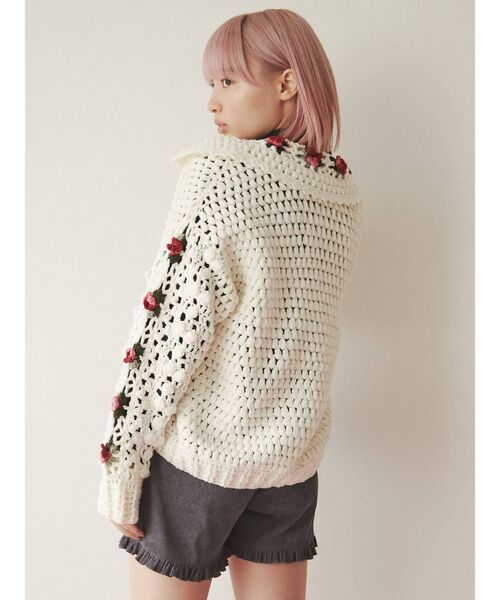 merry jenny（メリージェニー）の「フリルコールショートパンツ（その他パンツ・レディース・ブラック/ブルー/アイボリー・FREE）」の14枚目の写真