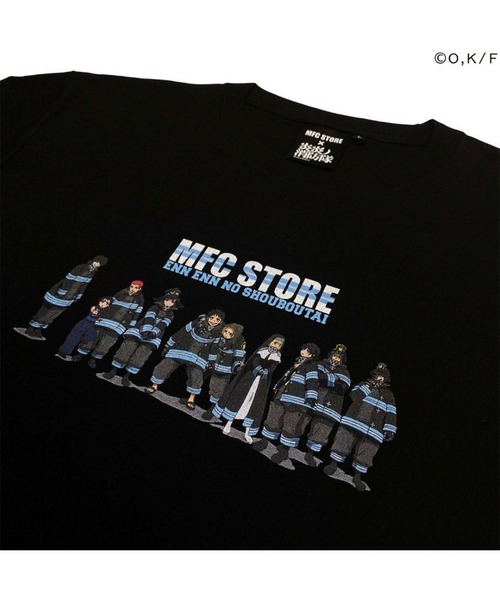 MFC STORE × 炎炎ノ消防隊 ロングスリーブTシャツ M MFC STOREと『炎炎ノ消防隊』によるカプセルコレクション