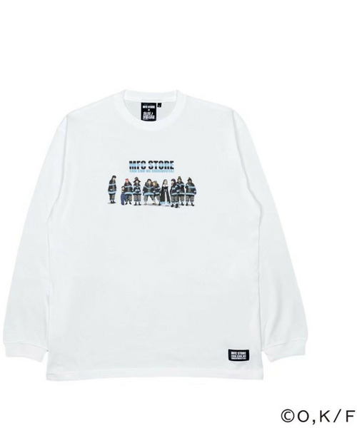 MFC STORE(エムエフシーストア)の「MFC STORE × 炎炎ノ消防隊 L/S TEE TYPE2(Tシャツ/カットソー・メンズ・ブラック/グレー/ホワイト・L/M/XL/S)」の12枚目の写真