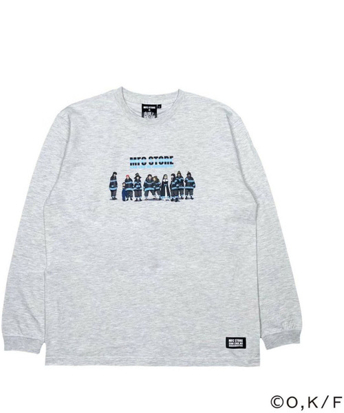 MFC STORE(エムエフシーストア)の「MFC STORE × 炎炎ノ消防隊 L/S TEE TYPE2(Tシャツ/カットソー・メンズ・ブラック/グレー/ホワイト・L/M/XL/S)」の8枚目の写真