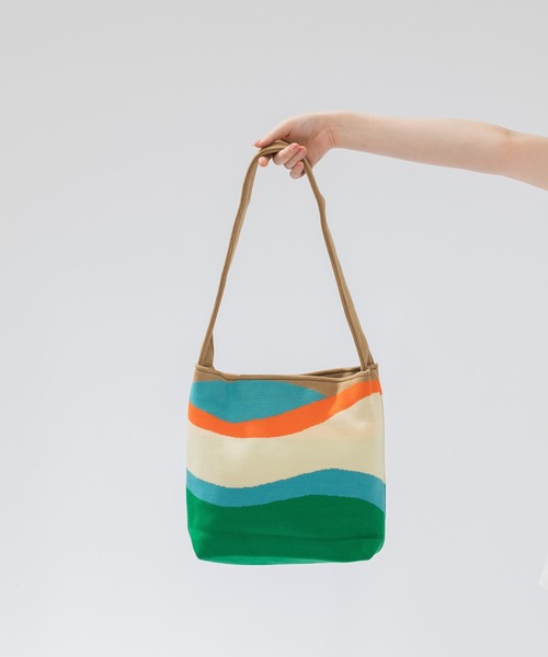 Casselini（キャセリーニ）の「Casselini ディズニーニットトート（ショルダーバッグ・レディース・バーガンディー/ピンク/ブラック/ベージュ・FREE）」の15枚目の写真