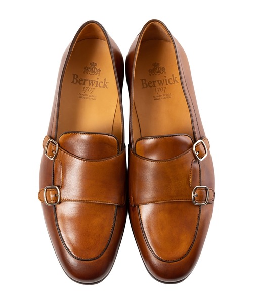 Berwick バーウィック ダブルモンク 5111 ゴム×レザーソール