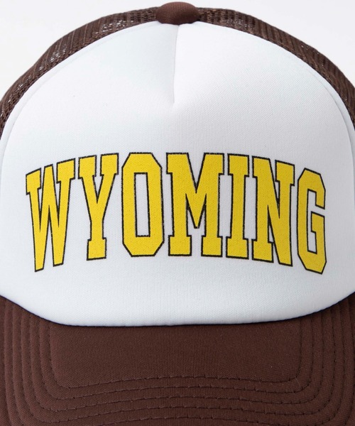 WEGO（ウィゴー）の「WEGO/ロゴメッシュキャップ（キャップ・メンズ・ブルー/ブラウン/ブラック・FREE）」の9枚目の写真