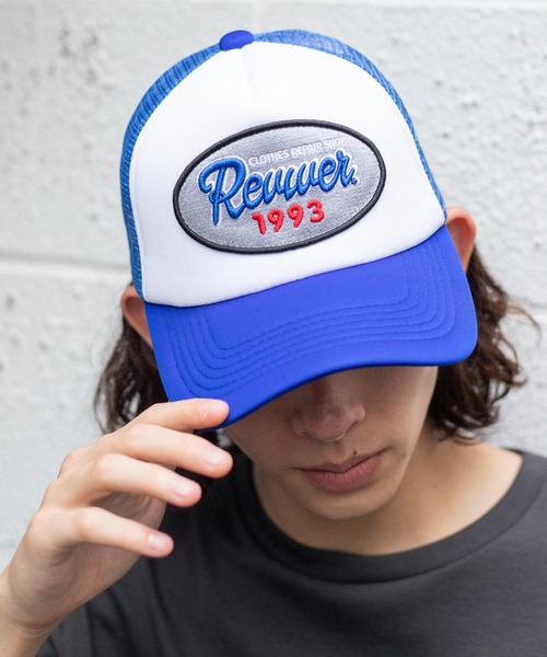 WEGO（ウィゴー）の「WEGO/ロゴメッシュキャップ（キャップ・メンズ・ブルー/ブラウン/ブラック・FREE）」の20枚目の写真