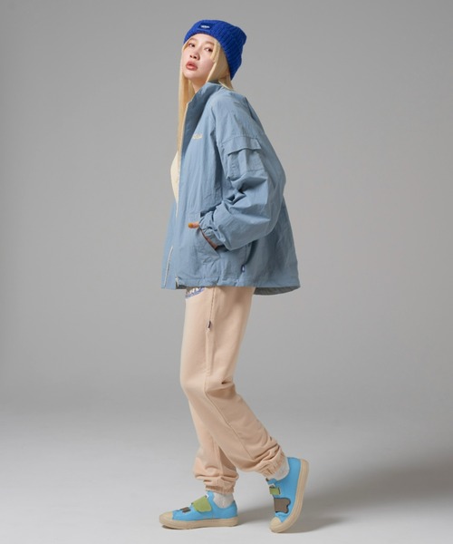 SINK kotohayokozawa(シンク コトハヨコザワ)の「WATER WAVE LOGO PANTS(その他パンツ・レディース・ダークグレー/エンジ/アイボリー・M/L)」の6枚目の写真