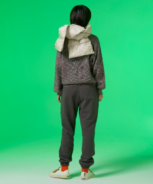 SINK kotohayokozawa(シンク コトハヨコザワ)の「WATER WAVE LOGO PANTS(その他パンツ・レディース・ダークグレー/エンジ/アイボリー・M/L)」の18枚目の写真