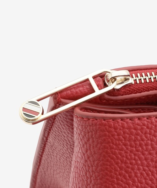 TOMMY HILFIGER(トミーヒルフィガー)の「グローバルストライプトートバッグ(トートバッグ・レディース・レッド/ネイビー・FREE)」の3枚目の写真