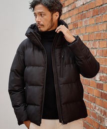 Begin1月号掲載【EFFORTLESS】【Thinsulate/シンサレート】ボリュームネックバーズアイ機能中綿ブルゾン
