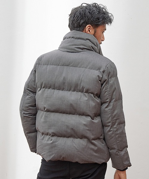 UNION STATION(ユニオンステーション)の「Begin1月号掲載【EFFORTLESS】【Thinsulate/シンサレート】ボリュームネックバーズアイ機能中綿ブルゾン(ダウンジャケット/コート・メンズ・ネイビー/グレー/ブラック・LL/L/M)」の19枚目の写真