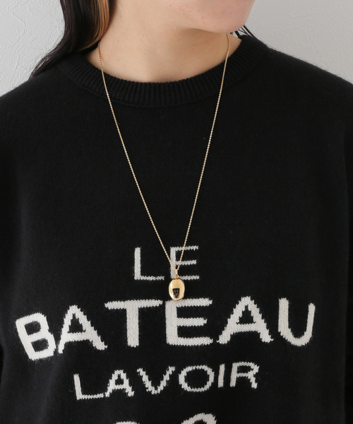 SLOBE IENA（スローブイエナ）の「SLOBE IENA オーバルロングネックレス（ネックレス・レディース・ゴールド・FREE）」の8枚目の写真