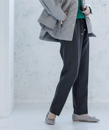 OPAQUE.CLIP | 【ネオサーモ(R)】ストレッチツイル イージーテーパードパンツ(その他パンツ)