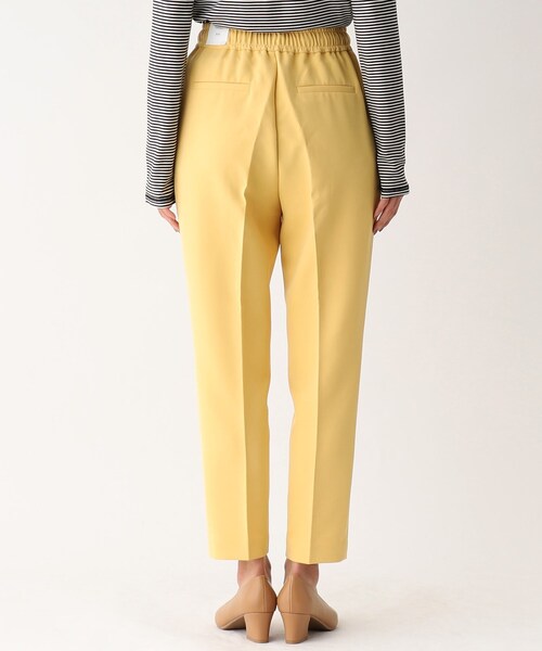 OPAQUE.CLIP（オペークドットクリップ）の「◆【ネオサーモ】ストレッチツイル イージーテーパードパンツ（その他パンツ・レディース・ブラック/グリーン/チャコールグレー/ライトグレー/パープル系/イエロー・36/40/38/42/34）」の16枚目の写真