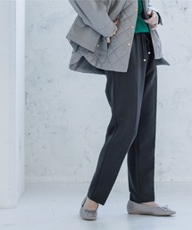 ◆【ネオサーモ】ストレッチツイル イージーテーパードパンツ