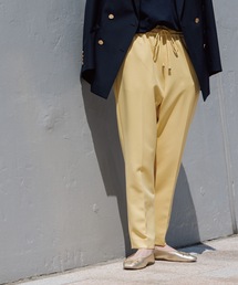 ◆【ネオサーモ】ストレッチツイル イージーテーパードパンツ