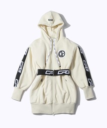 CPG GOLF クロップド丈 ボアジップパーカー CPG GOLF（シーピージー