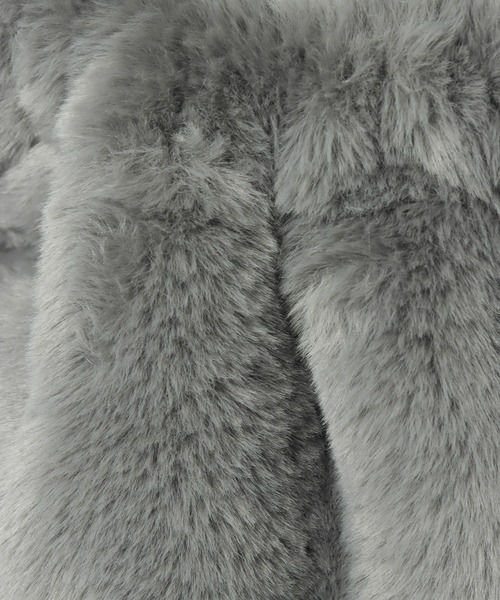 GLOBAL WORK（グローバルワーク）の「2WAYファー巾着バッグ/157513