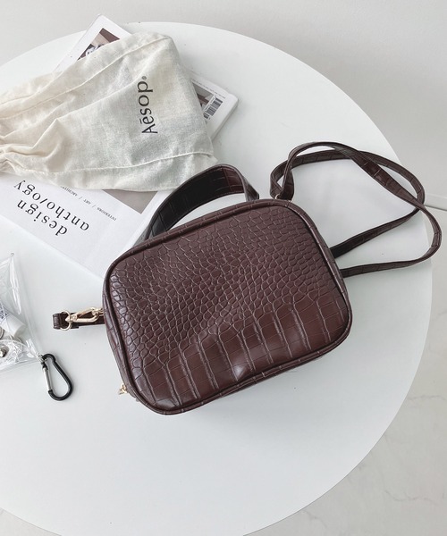 AS KNOW AS plus(アズノゥアズプラス)の「♪アレグロ ワンハンドル スクエアバッグ(ハンドバッグ・レディース・ブラック/ブラウン/グリーン/パープル/ピンク・FREE)」の13枚目の写真