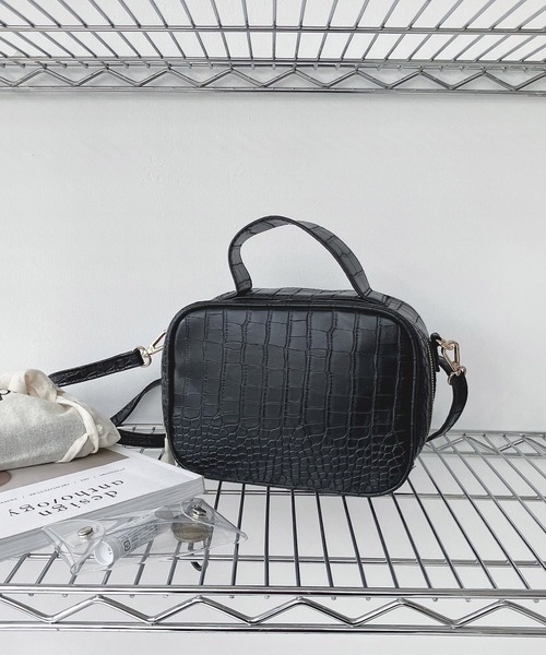 AS KNOW AS plus(アズノゥアズプラス)の「♪アレグロ ワンハンドル スクエアバッグ(ハンドバッグ・レディース・ブラック/ブラウン/グリーン/パープル/ピンク・FREE)」の12枚目の写真