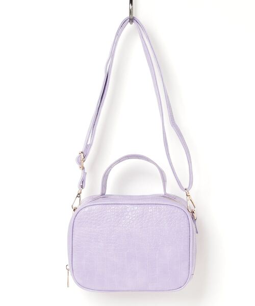 AS KNOW AS plus(アズノゥアズプラス)の「♪アレグロ ワンハンドル スクエアバッグ(ハンドバッグ・レディース・ブラック/ブラウン/グリーン/パープル/ピンク・FREE)」の18枚目の写真