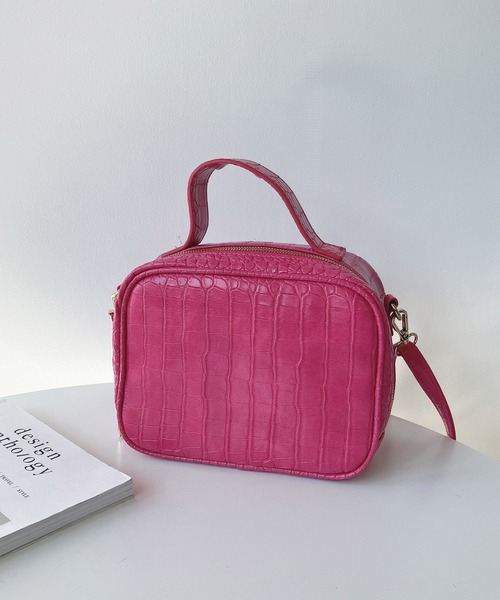 AS KNOW AS plus(アズノゥアズプラス)の「♪アレグロ ワンハンドル スクエアバッグ(ハンドバッグ・レディース・ブラック/ブラウン/グリーン/パープル/ピンク・FREE)」の22枚目の写真