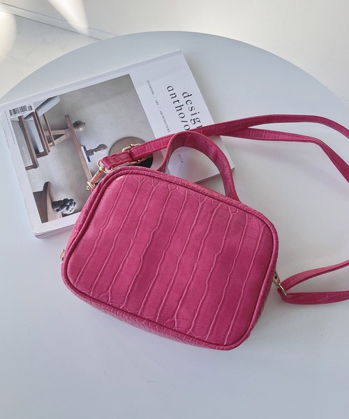 AS KNOW AS plus(アズノゥアズプラス)の「♪アレグロ ワンハンドル スクエアバッグ(ハンドバッグ・レディース・ブラック/ブラウン/グリーン/パープル/ピンク・FREE)」の21枚目の写真