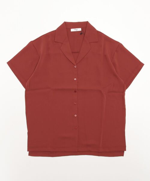 Flugge（フラッジー）の「kaikin S/S SH/開襟半袖シャツ（シャツ/ブラウス・レディース・ブラウン/レッド/イエロー系・FREE）」の5枚目の写真