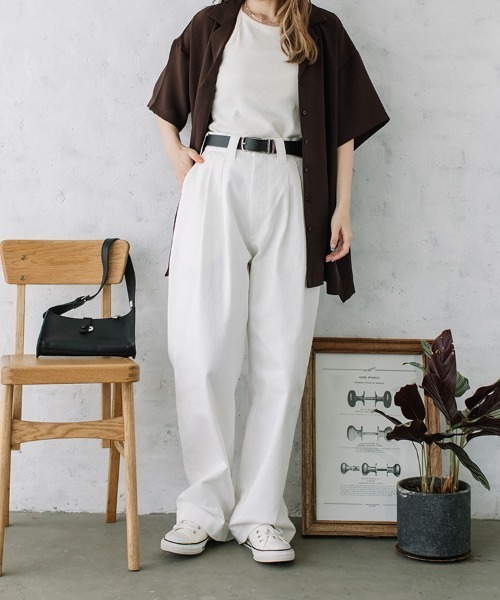 Flugge（フラッジー）の「kaikin S/S SH/開襟半袖シャツ（シャツ/ブラウス・レディース・ブラウン/レッド/イエロー系・FREE）」の19枚目の写真