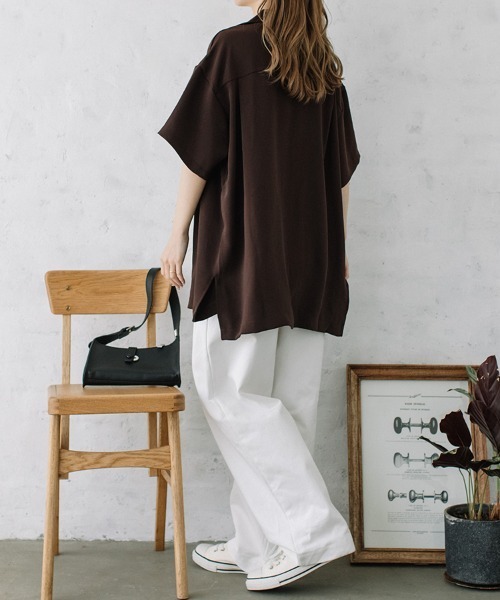 Flugge（フラッジー）の「kaikin S/S SH/開襟半袖シャツ（シャツ/ブラウス・レディース・ブラウン/レッド/イエロー系・FREE）」の20枚目の写真