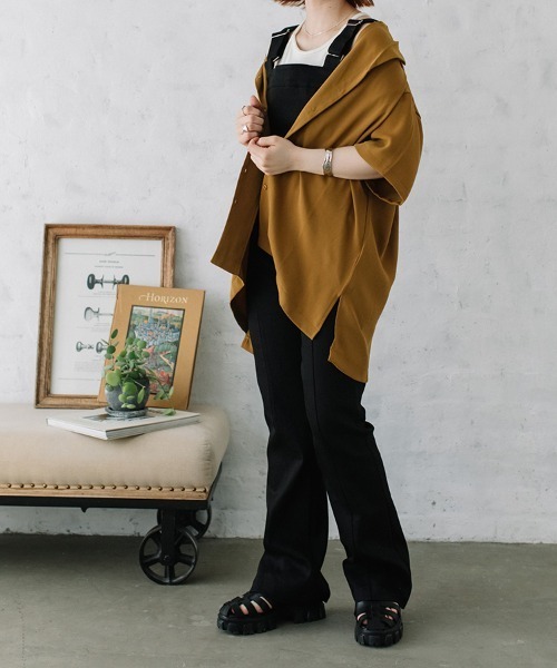 Flugge（フラッジー）の「kaikin S/S SH/開襟半袖シャツ（シャツ/ブラウス・レディース・ブラウン/レッド/イエロー系・FREE）」の13枚目の写真
