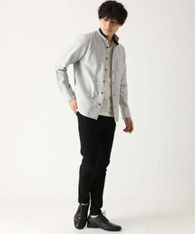 MK MICHEL KLEIN HOMME （エムケーミッシェルクランオム）の「スタンドカラーシャツ / SHURIKEN (手裏剣）（シャツ/ブラウス・メンズ）」