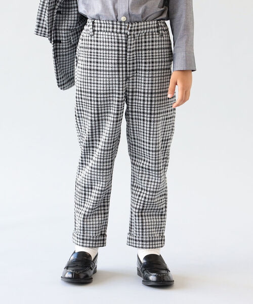 B:MING by BEAMS(ビーミングバイビームス)の「B:MING by BEAMS / CEREMONY ポンチ ロングパンツ(100~130cm)セレモニー フォーマル オケージョン(スラックス・キッズ・ブラック系その他/グレー系その他/ネイビー・100/110/120/130)」の2枚目の写真
