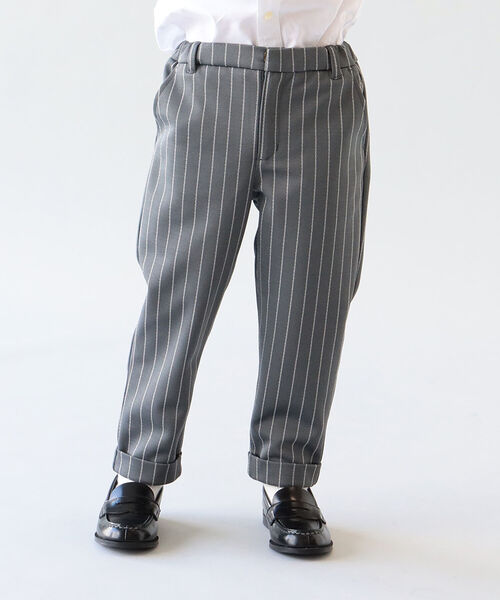 B:MING by BEAMS(ビーミングバイビームス)の「B:MING by BEAMS / CEREMONY ポンチ ロングパンツ(100~130cm)セレモニー フォーマル オケージョン(スラックス・キッズ・ブラック系その他/グレー系その他/ネイビー・100/110/120/130)」の3枚目の写真