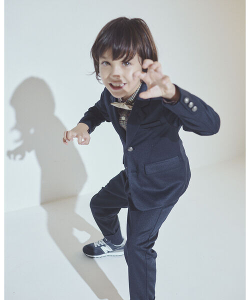 B:MING by BEAMS(ビーミングバイビームス)の「B:MING by BEAMS / CEREMONY ポンチ ロングパンツ(100~130cm)セレモニー フォーマル オケージョン(スラックス・キッズ・ブラック系その他/グレー系その他/ネイビー・100/110/120/130)」の14枚目の写真