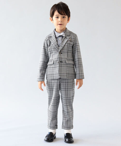 B:MING by BEAMS(ビーミングバイビームス)の「B:MING by BEAMS / CEREMONY ポンチ ロングパンツ(100~130cm)セレモニー フォーマル オケージョン(スラックス・キッズ・ブラック系その他/グレー系その他/ネイビー・100/110/120/130)」の5枚目の写真