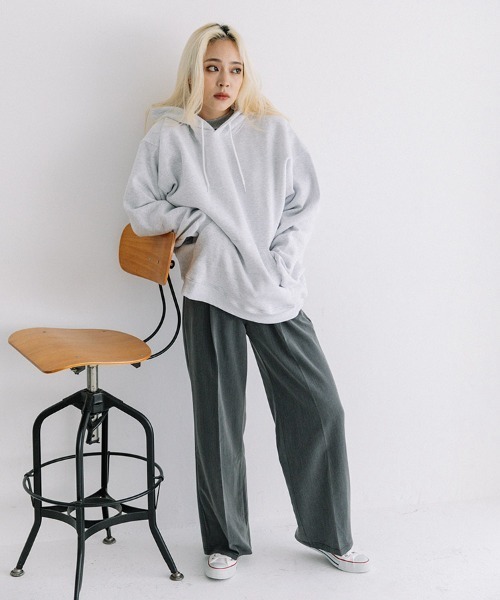 Flugge(フラッジー)の「gray slacks PT/グレースラックスパンツ(スラックス・レディース・グレー・SMALL/MEDIUM)」の9枚目の写真