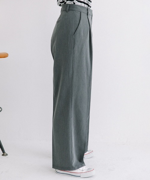 Flugge(フラッジー)の「gray slacks PT/グレースラックスパンツ(スラックス・レディース・グレー・SMALL/MEDIUM)」の2枚目の写真