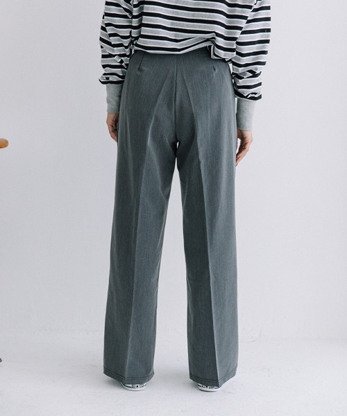 Flugge(フラッジー)の「gray slacks PT/グレースラックスパンツ(スラックス・レディース・グレー・SMALL/MEDIUM)」の8枚目の写真
