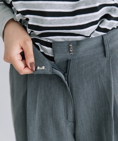 Flugge(フラッジー)の「gray slacks PT/グレースラックスパンツ(スラックス・レディース・グレー・SMALL/MEDIUM)」の3枚目の写真