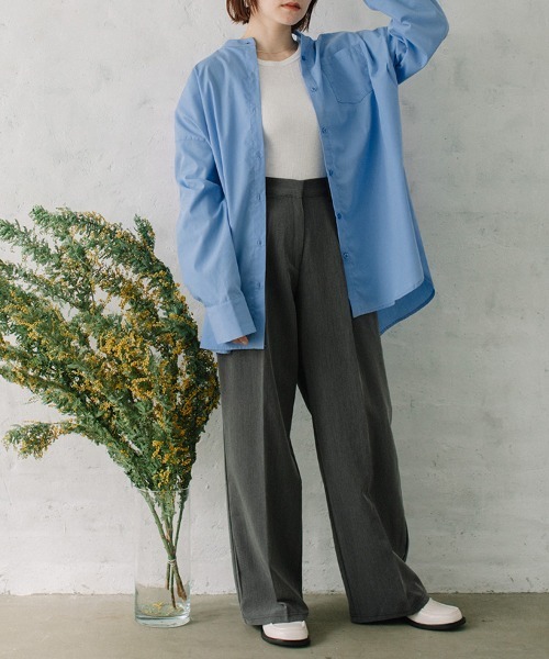 Flugge(フラッジー)の「gray slacks PT/グレースラックスパンツ(スラックス・レディース・グレー・SMALL/MEDIUM)」の17枚目の写真