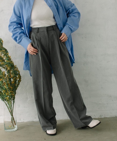 Flugge(フラッジー)の「gray slacks PT/グレースラックスパンツ(スラックス・レディース・グレー・SMALL/MEDIUM)」の15枚目の写真