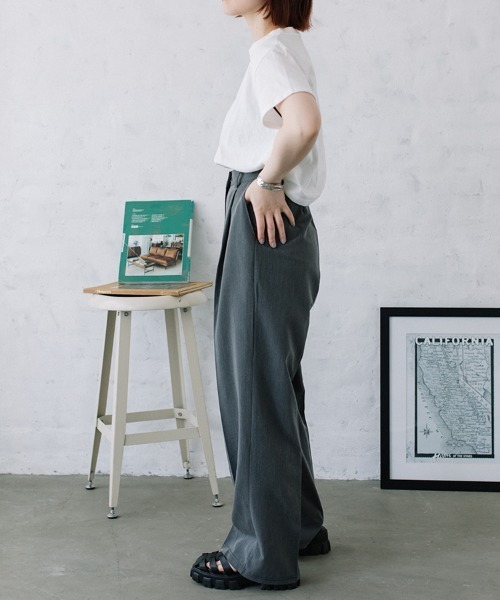 Flugge(フラッジー)の「gray slacks PT/グレースラックスパンツ(スラックス・レディース・グレー・SMALL/MEDIUM)」の20枚目の写真
