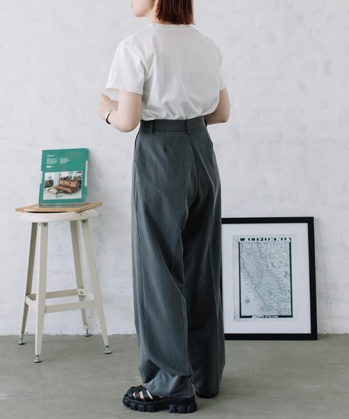 Flugge(フラッジー)の「gray slacks PT/グレースラックスパンツ(スラックス・レディース・グレー・SMALL/MEDIUM)」の19枚目の写真
