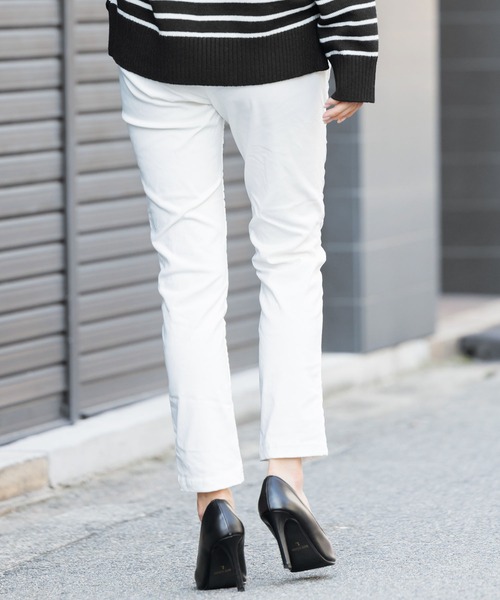 mili an deni(ミリアンデニ)の「中綿キルティングパンツ(その他パンツ・レディース・ベージュ/ブラック/ネイビー/オフホワイト・L/M)」の5枚目の写真