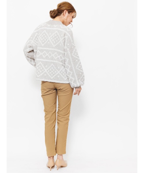 mili an deni(ミリアンデニ)の「中綿キルティングパンツ(その他パンツ・レディース・ベージュ/ブラック/ネイビー/オフホワイト・L/M)」の13枚目の写真