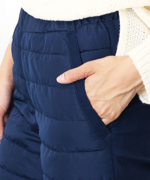 mili an deni(ミリアンデニ)の「中綿キルティングパンツ(その他パンツ・レディース・ベージュ/ブラック/ネイビー/オフホワイト・L/M)」の20枚目の写真